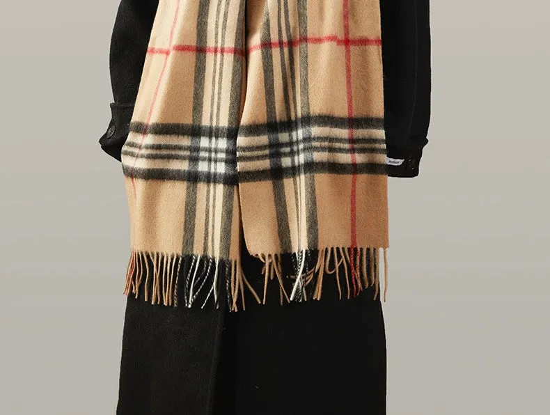 100% Lamb Wool Honey Scarves
