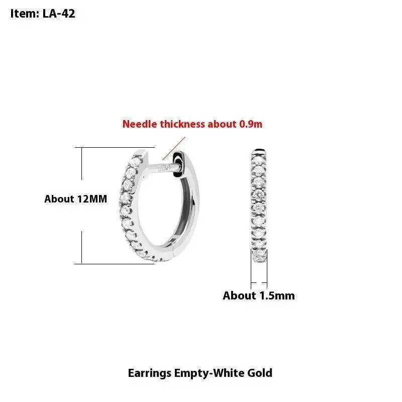 925 Sterling Silver Korean Earrings