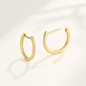 925 Sterling Silver Korean Earrings