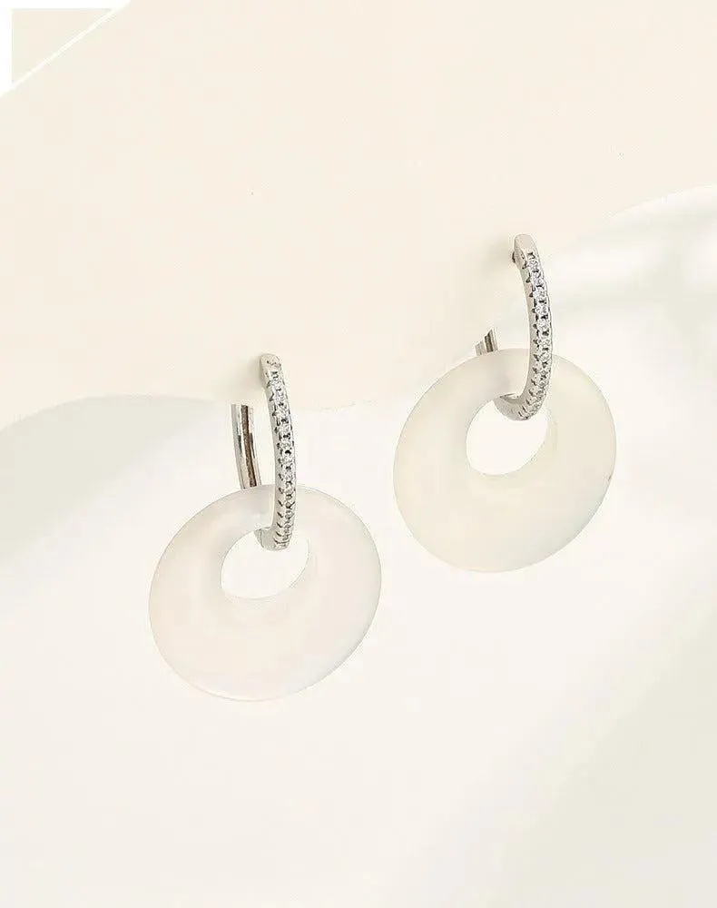 925 Sterling Silver Korean Earrings