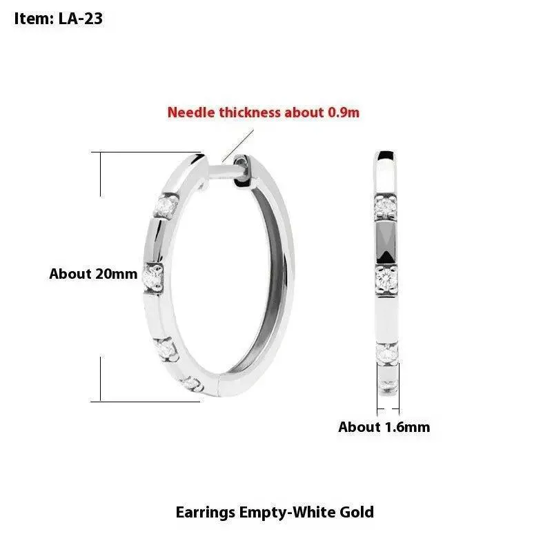 925 Sterling Silver Korean Earrings