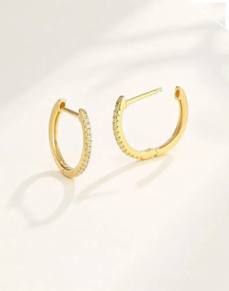 925 Sterling Silver Korean Earrings