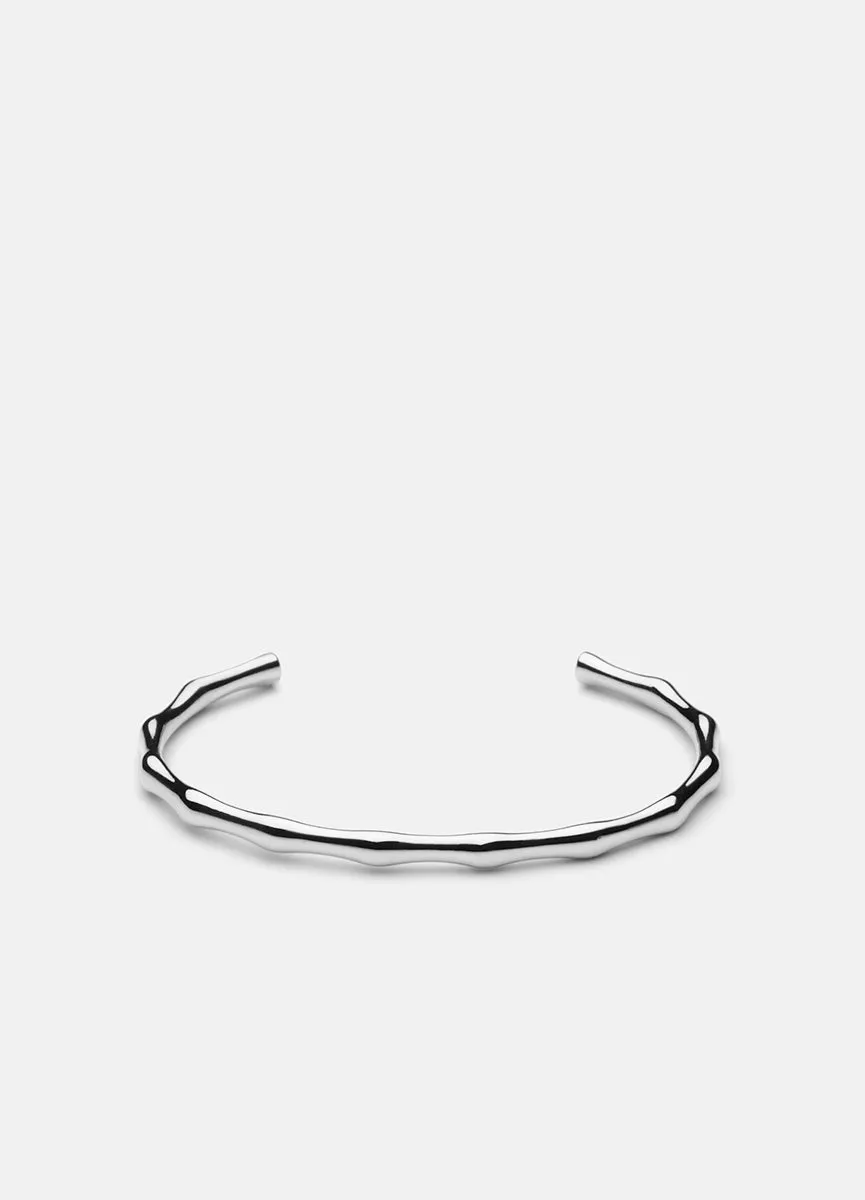 Bangle | Bambou | Silver Plated