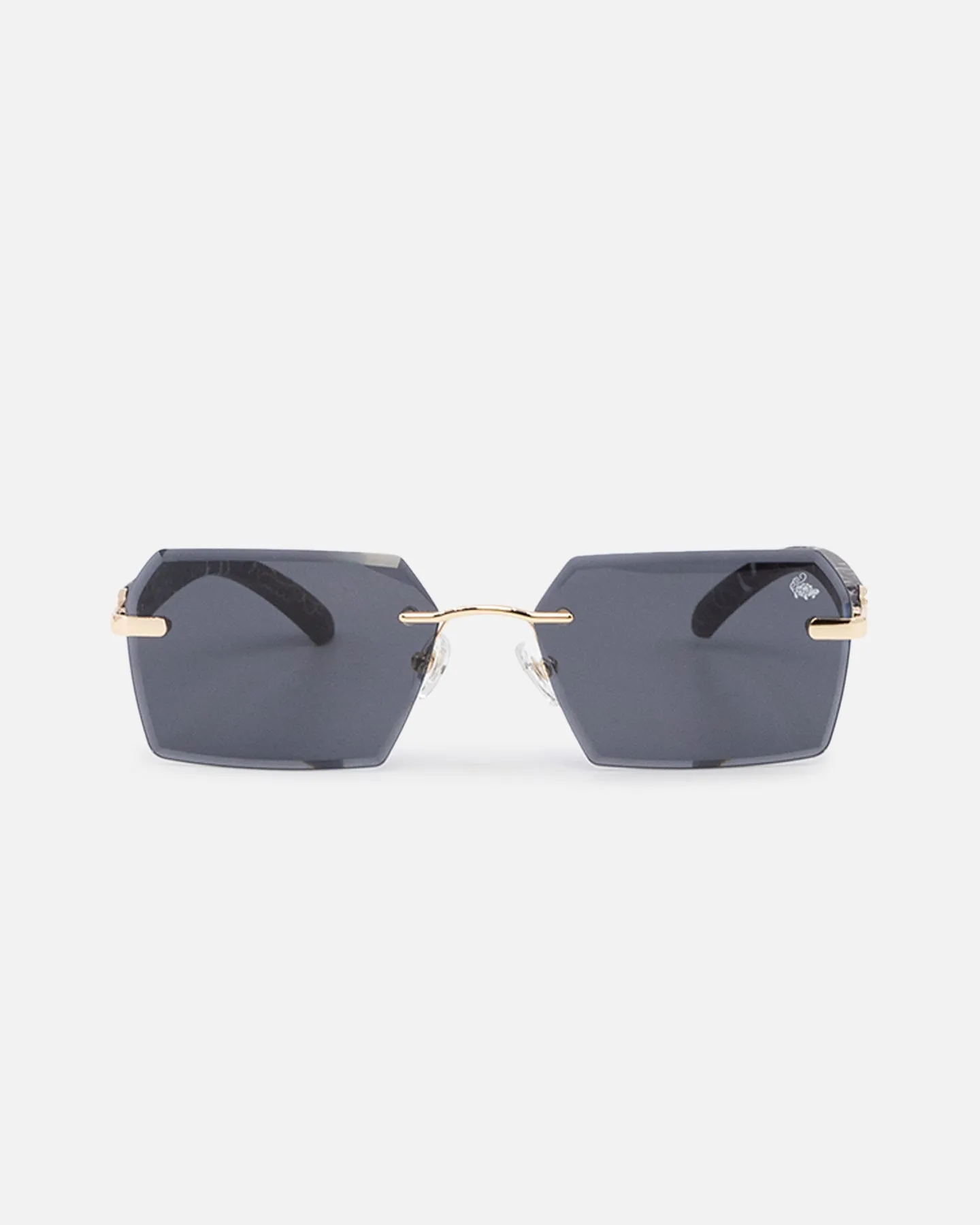 Belvoir & Co X Culture Kings Kennedy Sunglasses Black/Gold/Black