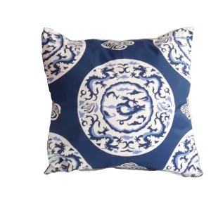 Blue Dragon 22" Pillow