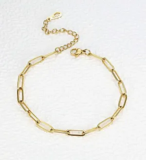 Brooke - Gold Link Bracelet