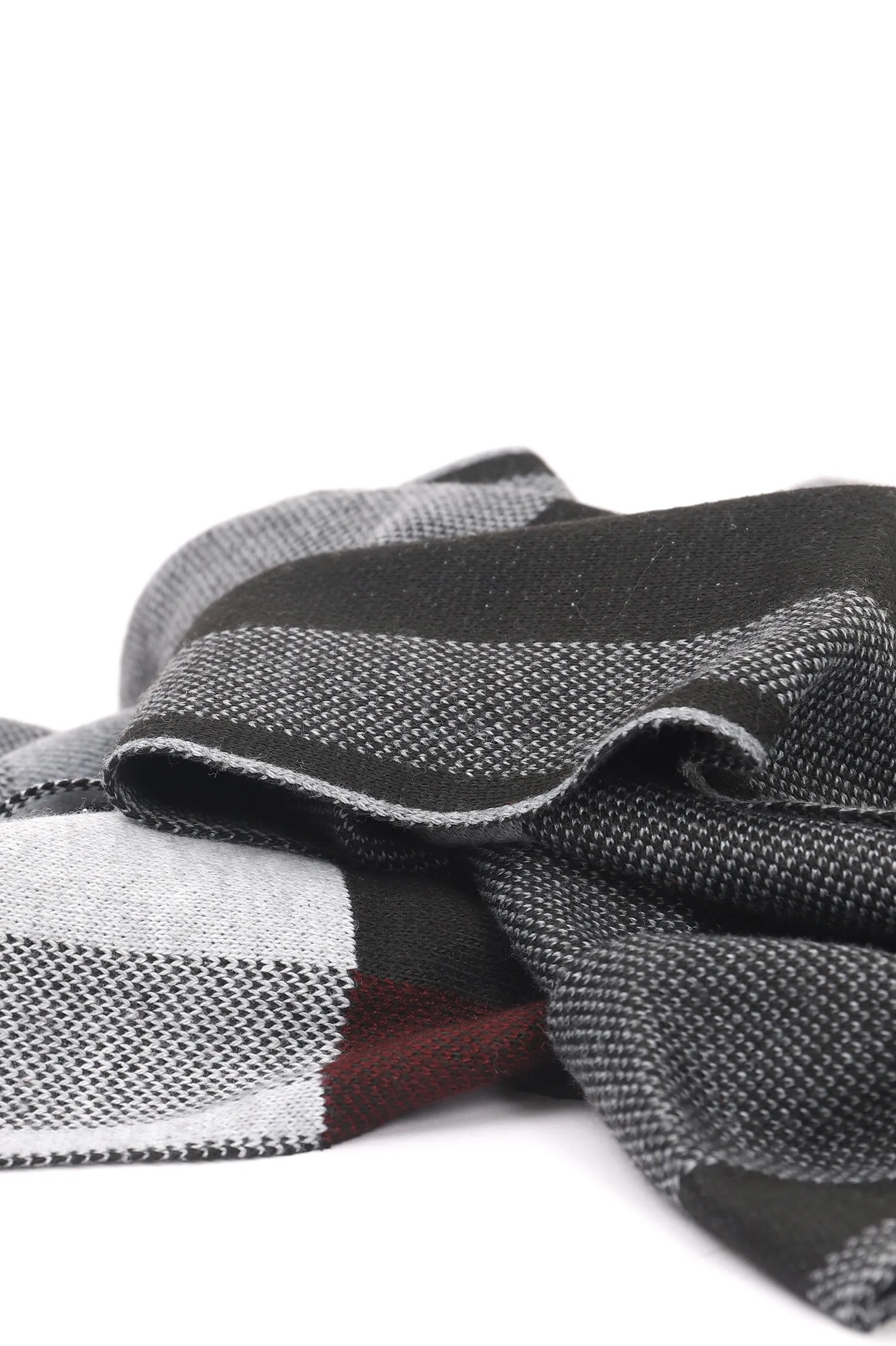 CHECK SCARF