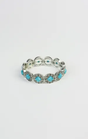 Cheyenne Geometric Turquoise Bracelet