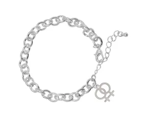 Chunky Same Sex Female Symbol Bracelets