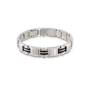 Dual Stripe Link Bracelet 11mm