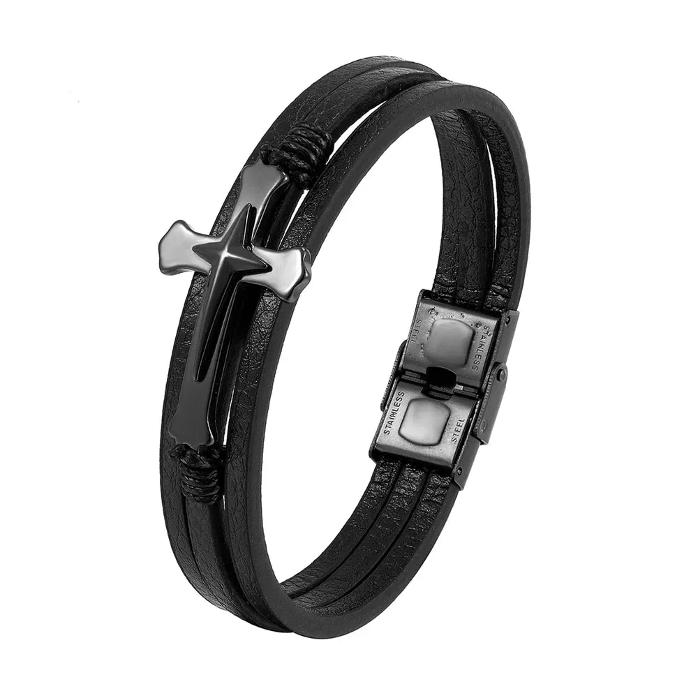 Edgy Anchor Bracelet
