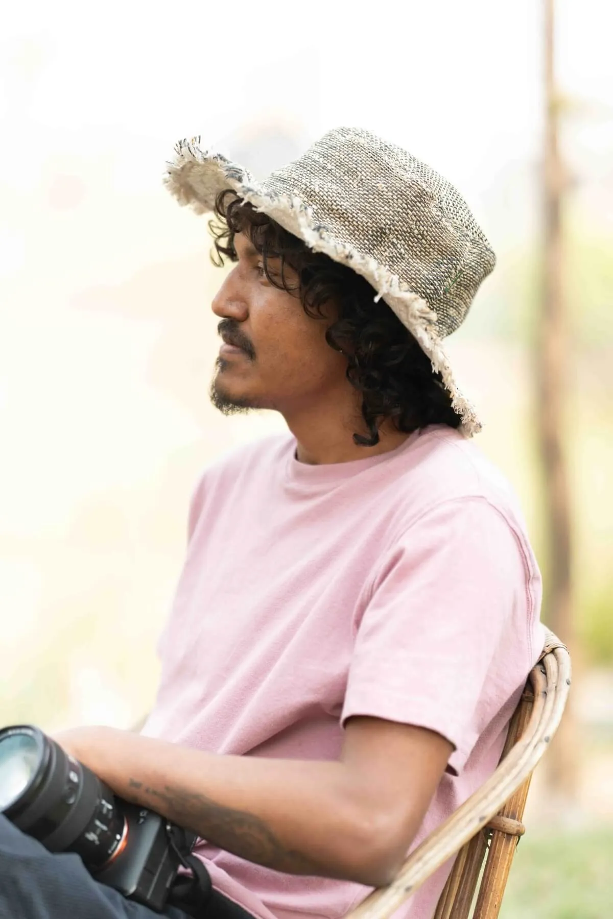 Hemp Hat - Frayed