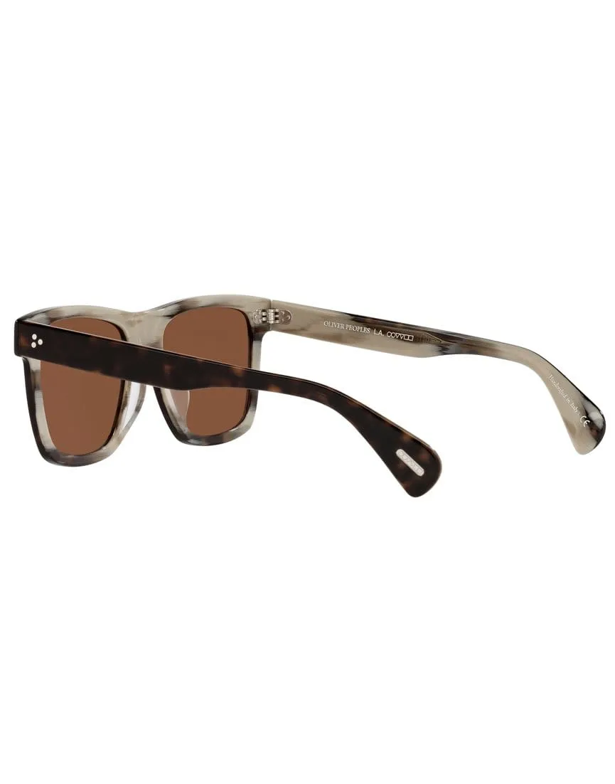 Horn Brown Casian Sunglasses