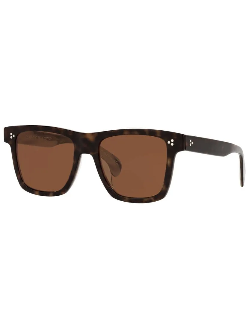 Horn Brown Casian Sunglasses