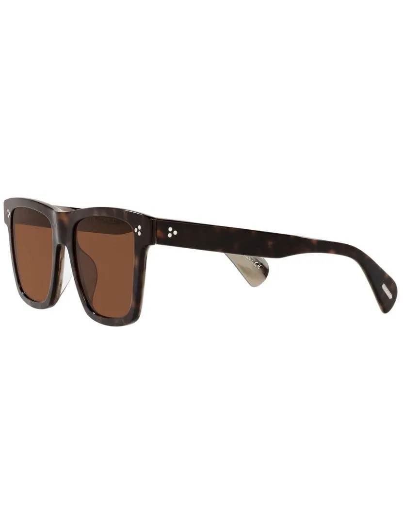 Horn Brown Casian Sunglasses