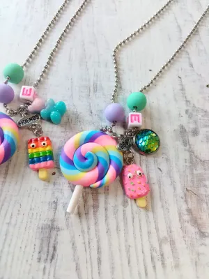 Ice Cream Best Friend Necklaces ll Best Friend Gifts ll Bestie Life