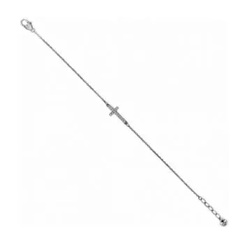 Inner Shine Cross Anklet