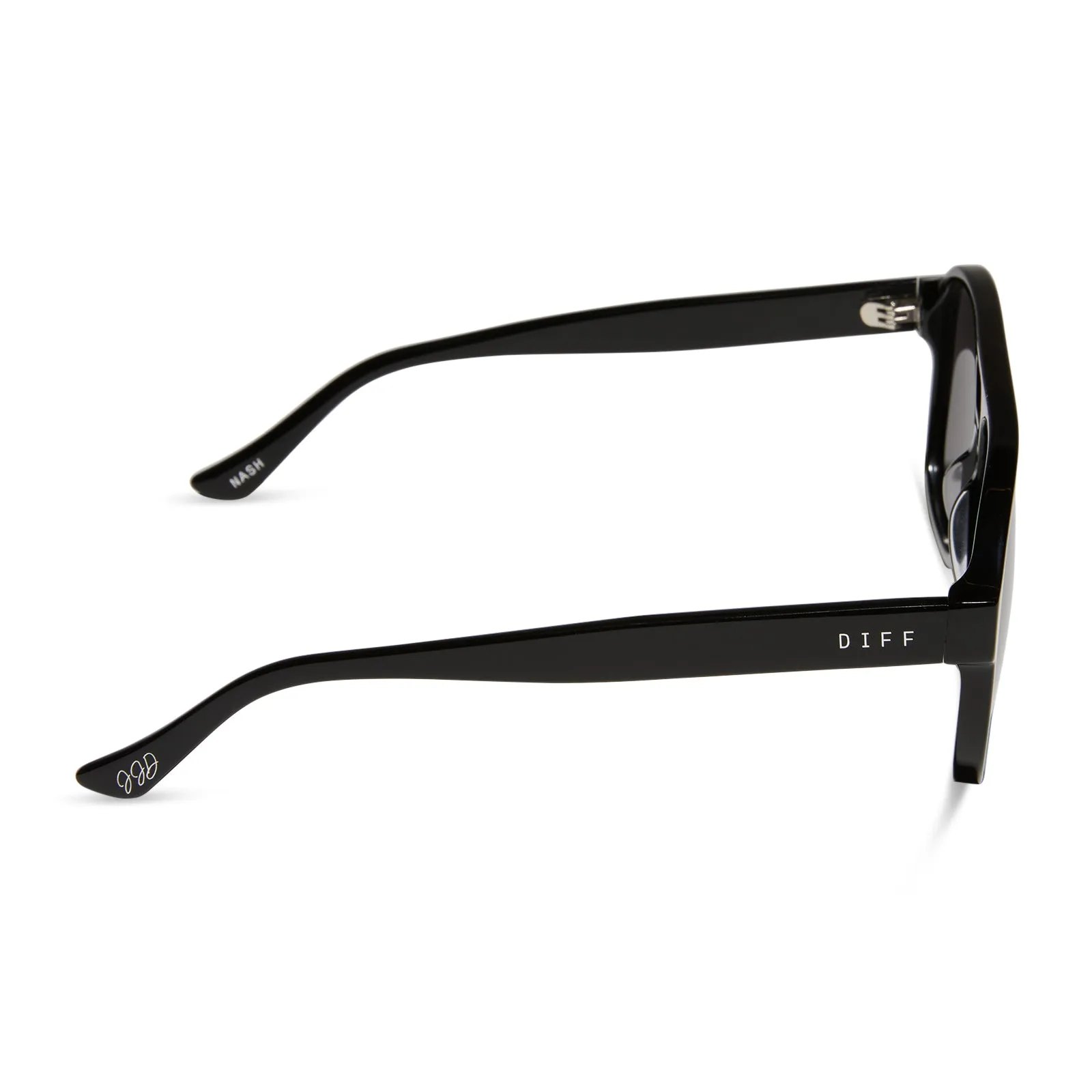 JESSIE JAMES DECKER - NASH   BLACK   GREY SUNGLASSES