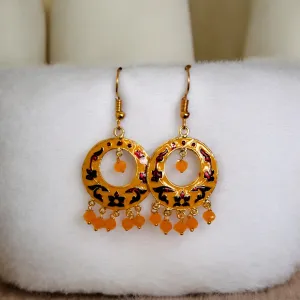 Jewelestia Sunburst Floral Earrings