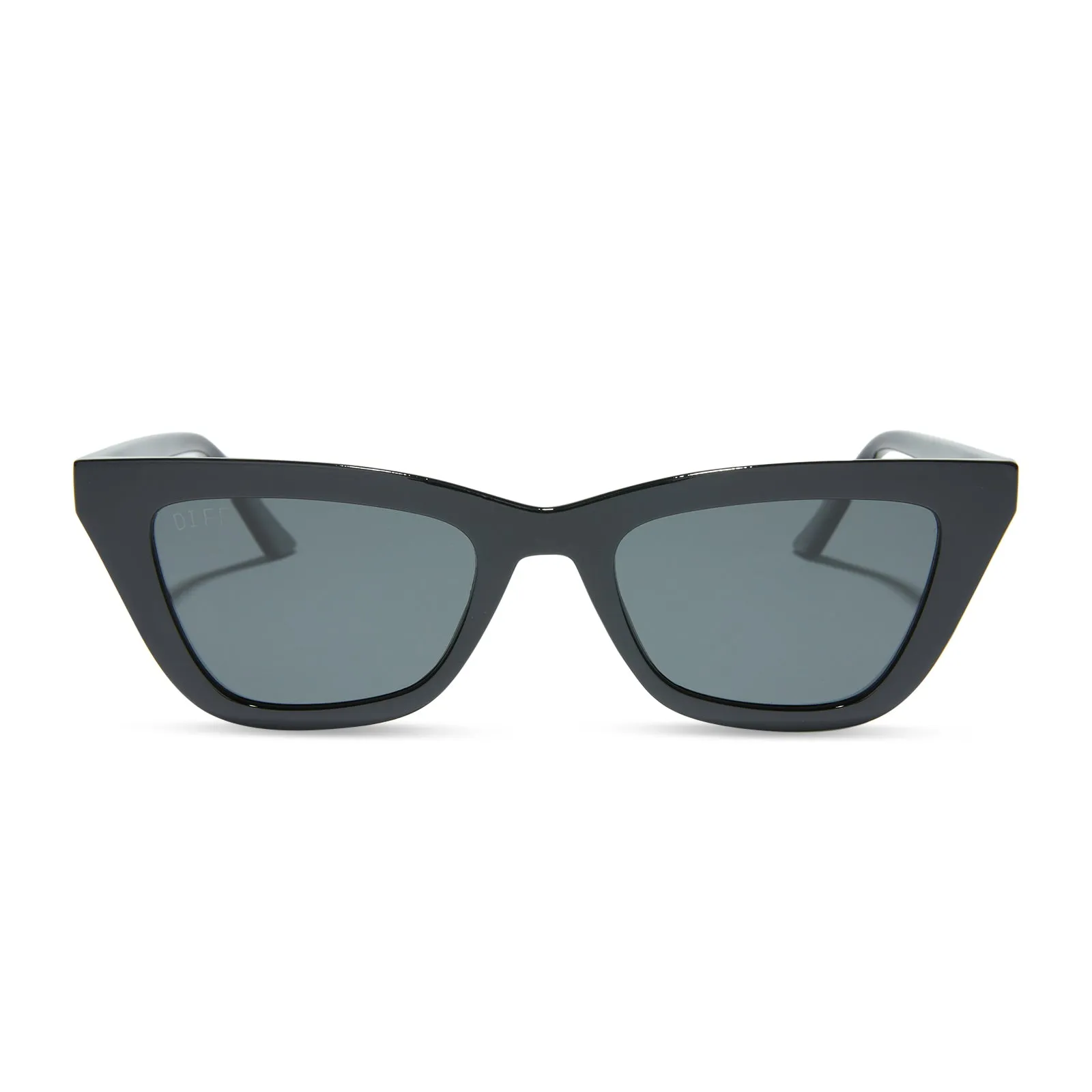 MADI NELSON - THE NOAH   BLACK   GREY   POLARIZED SUNGLASSES