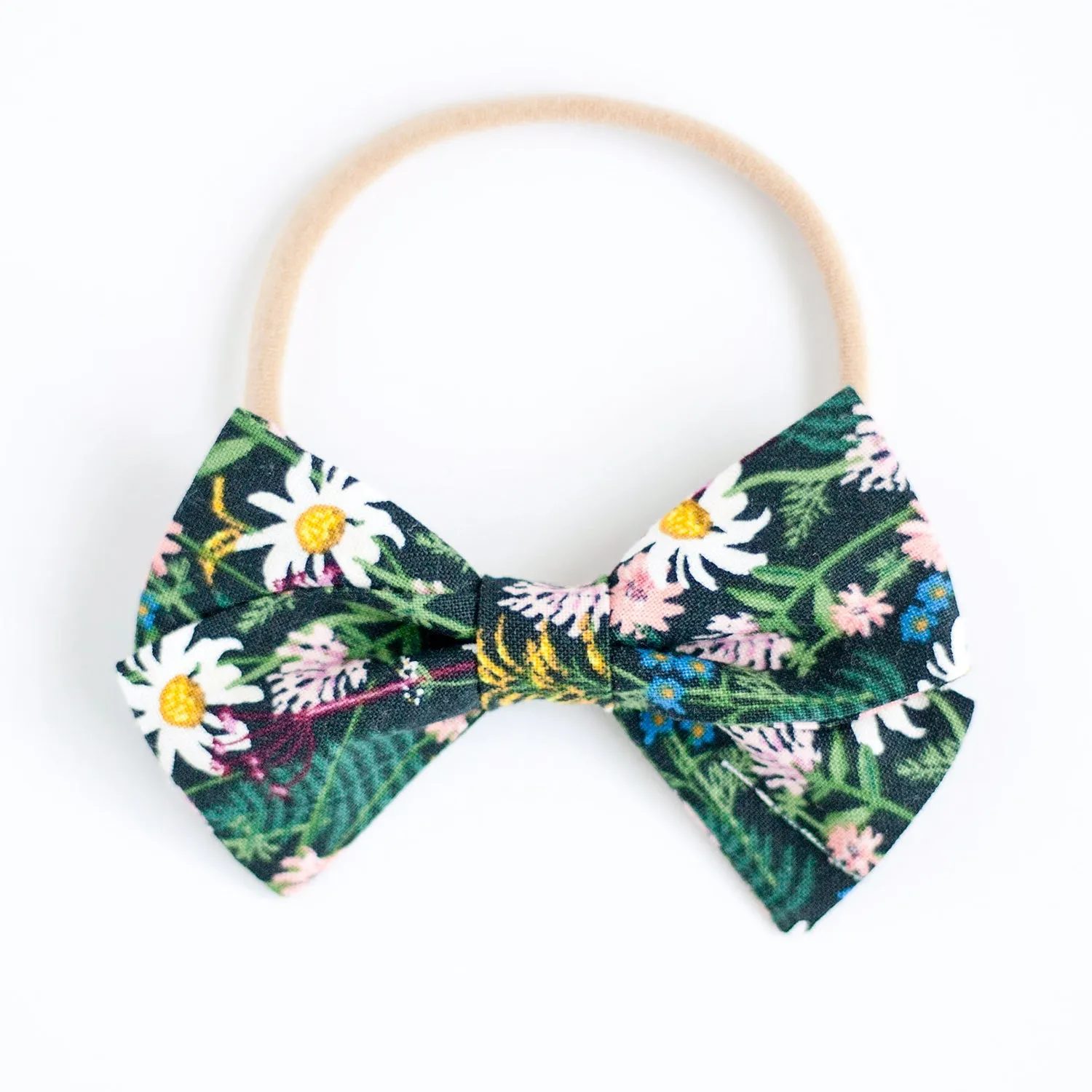 Men's Necktie / Wildflowers In Hunter