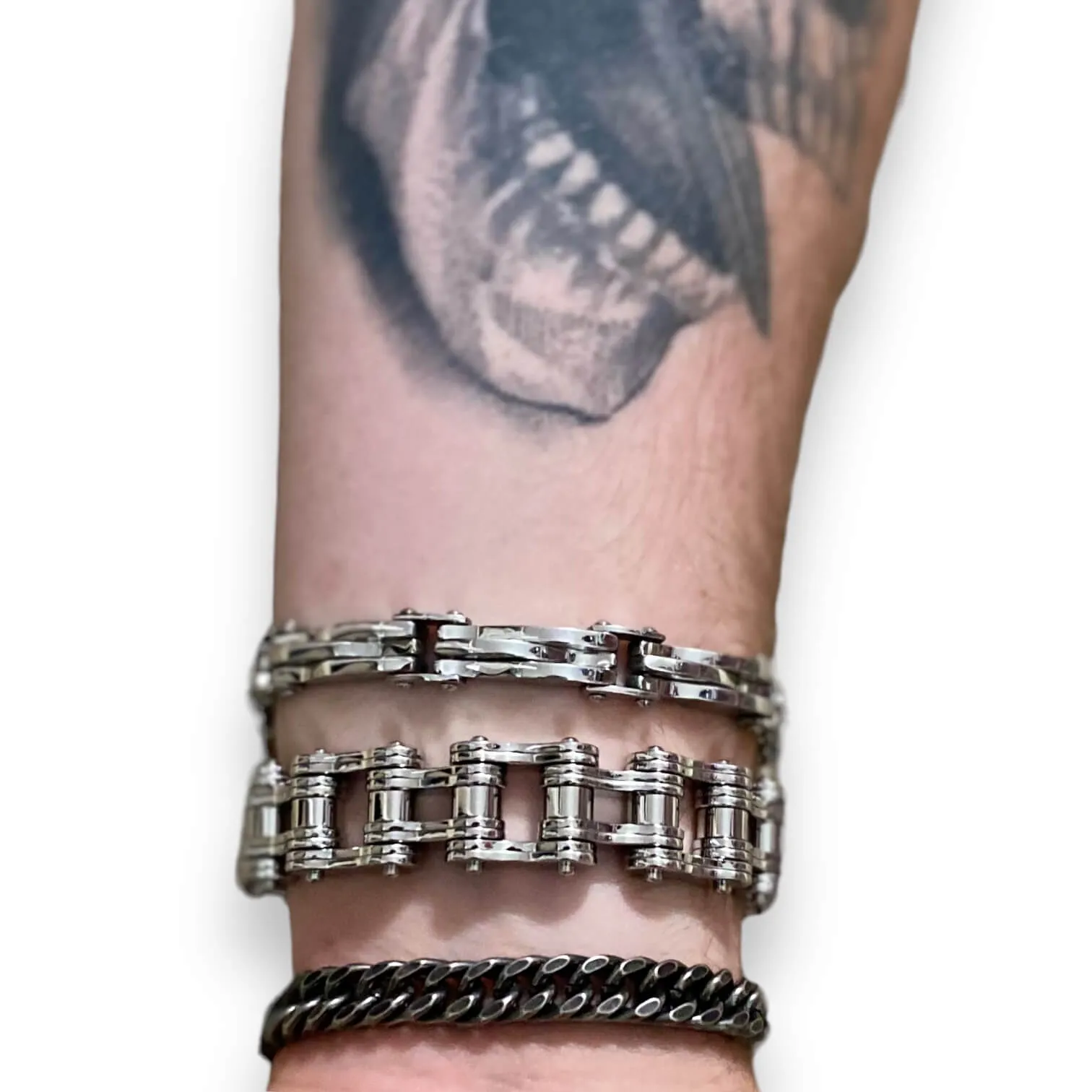 Motorcycle Chain Linkage Bracelet