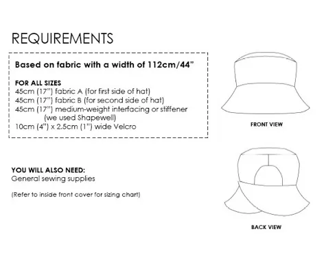 MP042 Sun Kissed Hat Pattern
