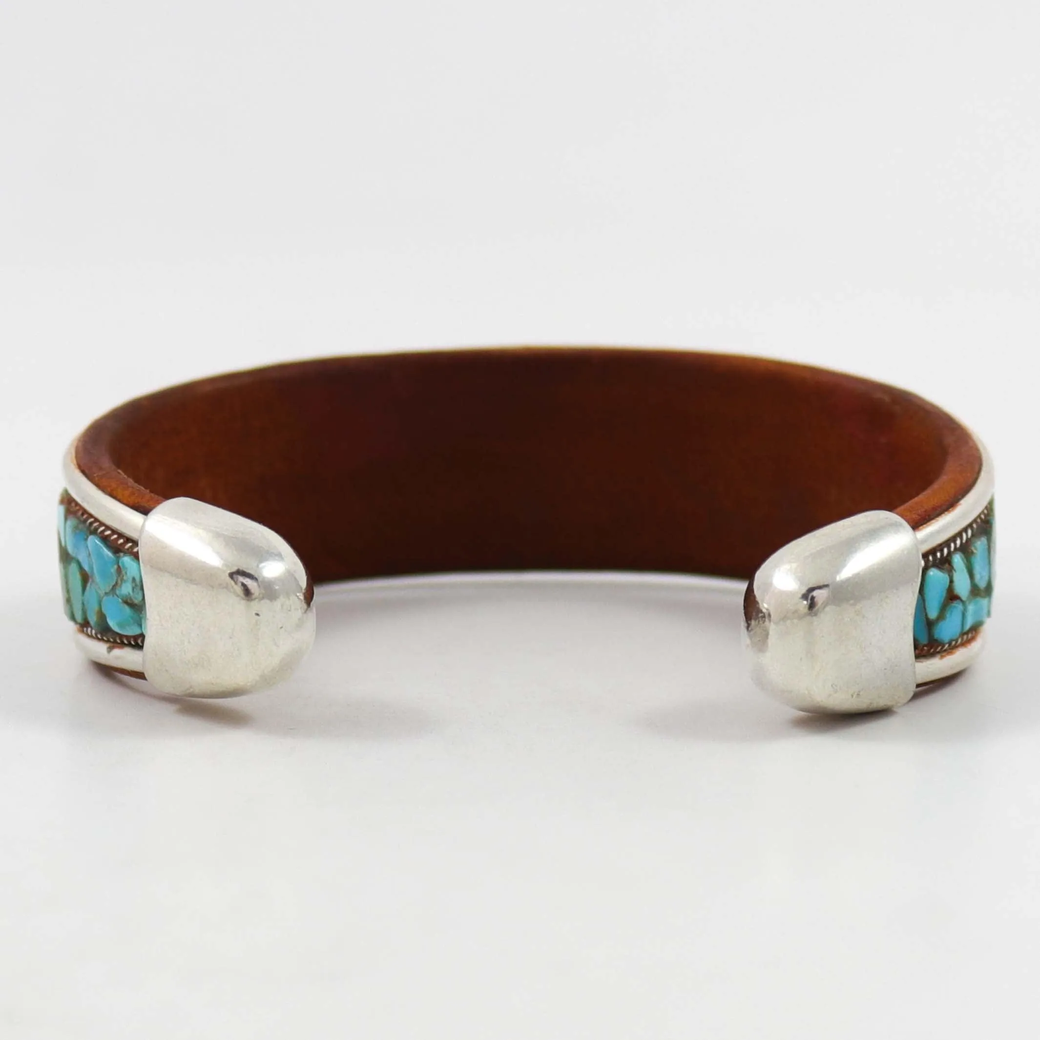 Multi-Stone Inlay Cuff