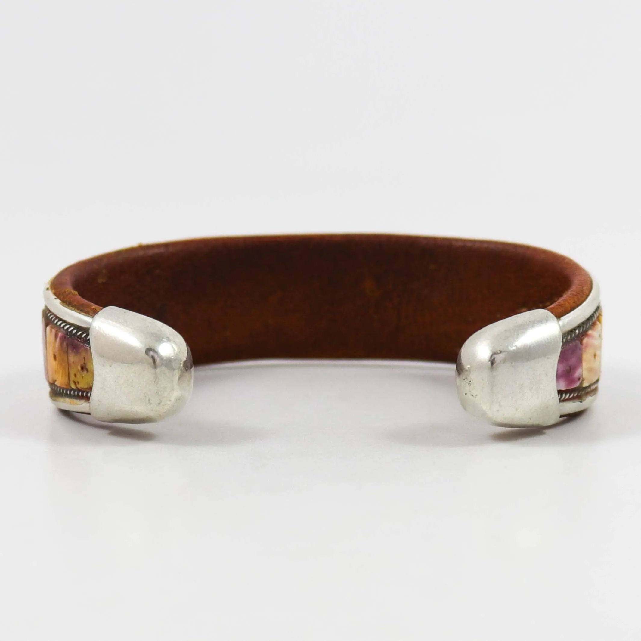 Multi-Stone Inlay Cuff