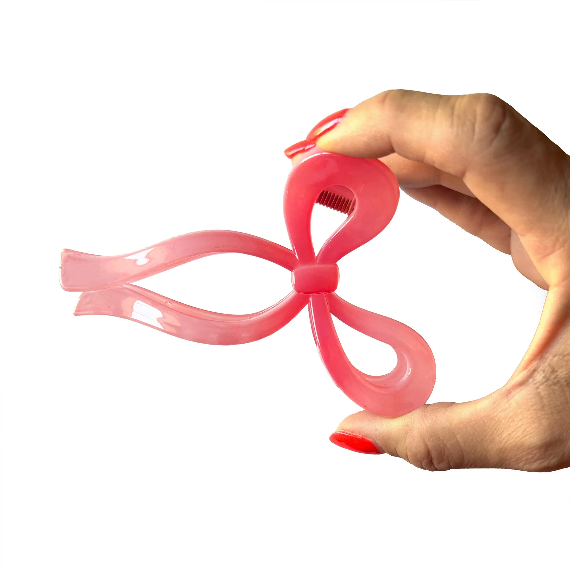 Ombre Ribbon Hair Claw | Elegant Gradient Hair Clip | Stylish Hair Accessory
