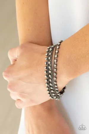 Paparazzi Bracelet ~ Thats a Smash! - Black
