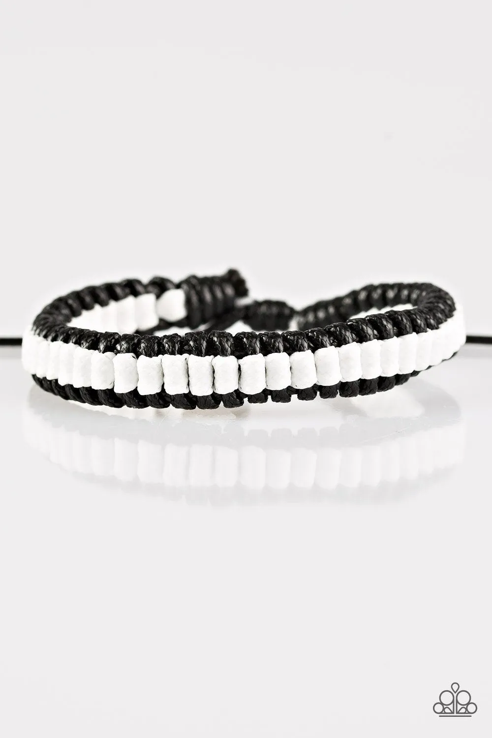 Paparazzi Bracelet ~ Trail Tracker - White