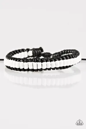 Paparazzi Bracelet ~ Trail Tracker - White