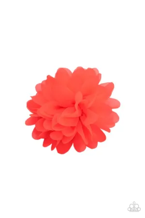 Paparazzi Hair Accessories ~ Blossom Blowout - Orange