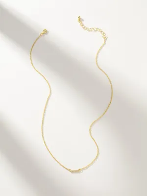 Ray of Light Bar Necklace