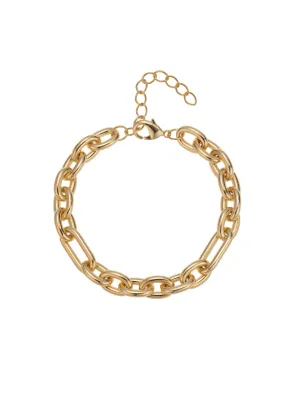 Rosette Link Bracelet