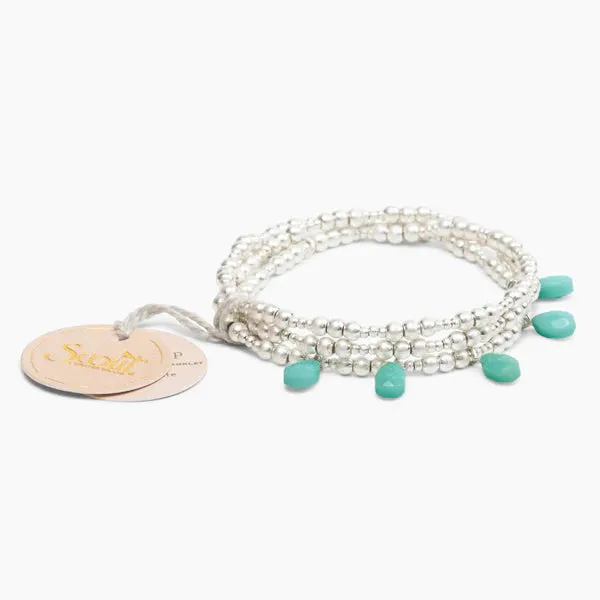 Scout Metal Wrap - Timeless/Turquoise/Silver