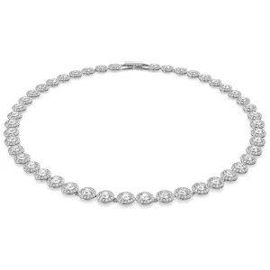 Swarovski Women's Clear Crystals on a Rhodium Plated Setting Angelic Necklace - 5117703