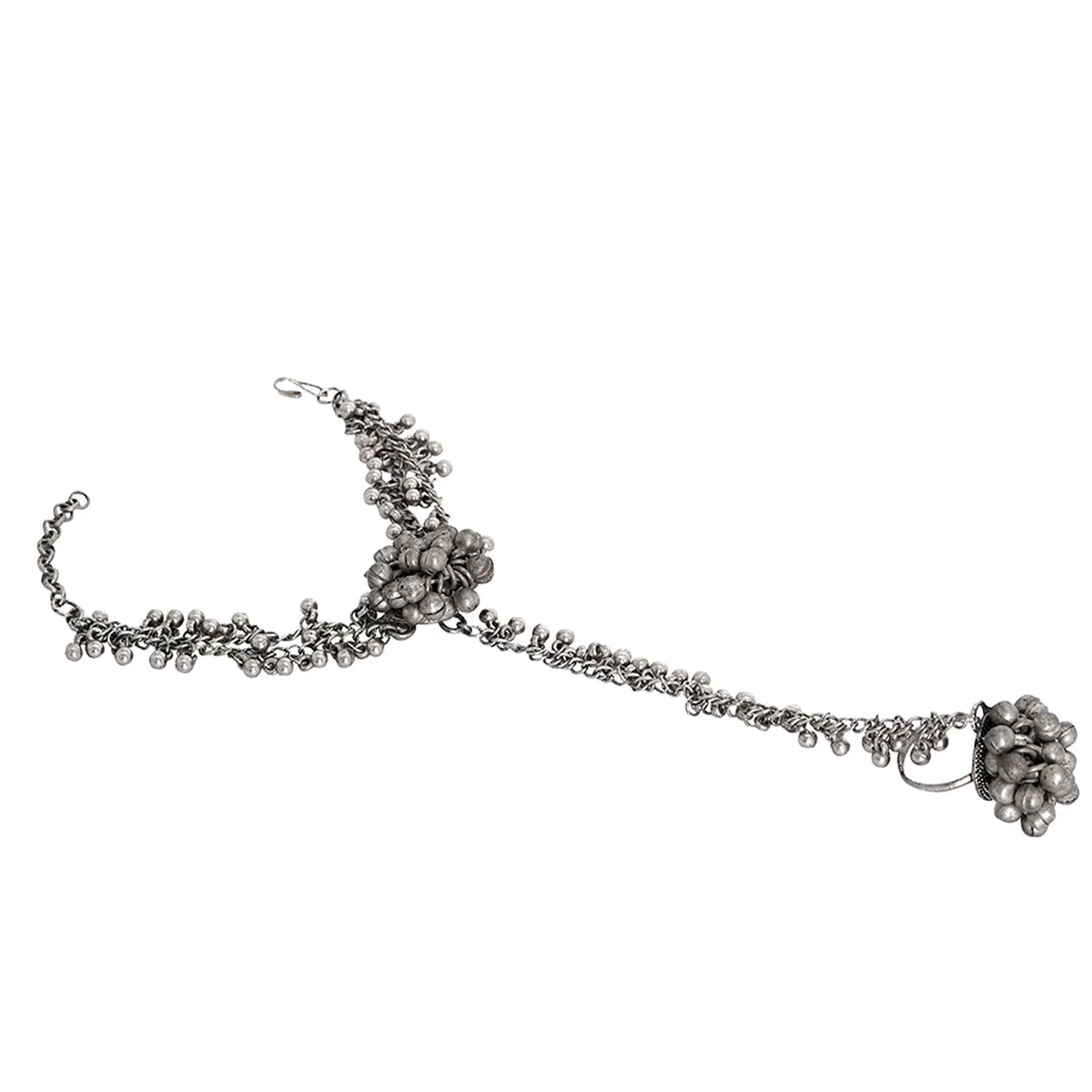 Teejh Akshika Silver Oxidised Jewelry Gift Set