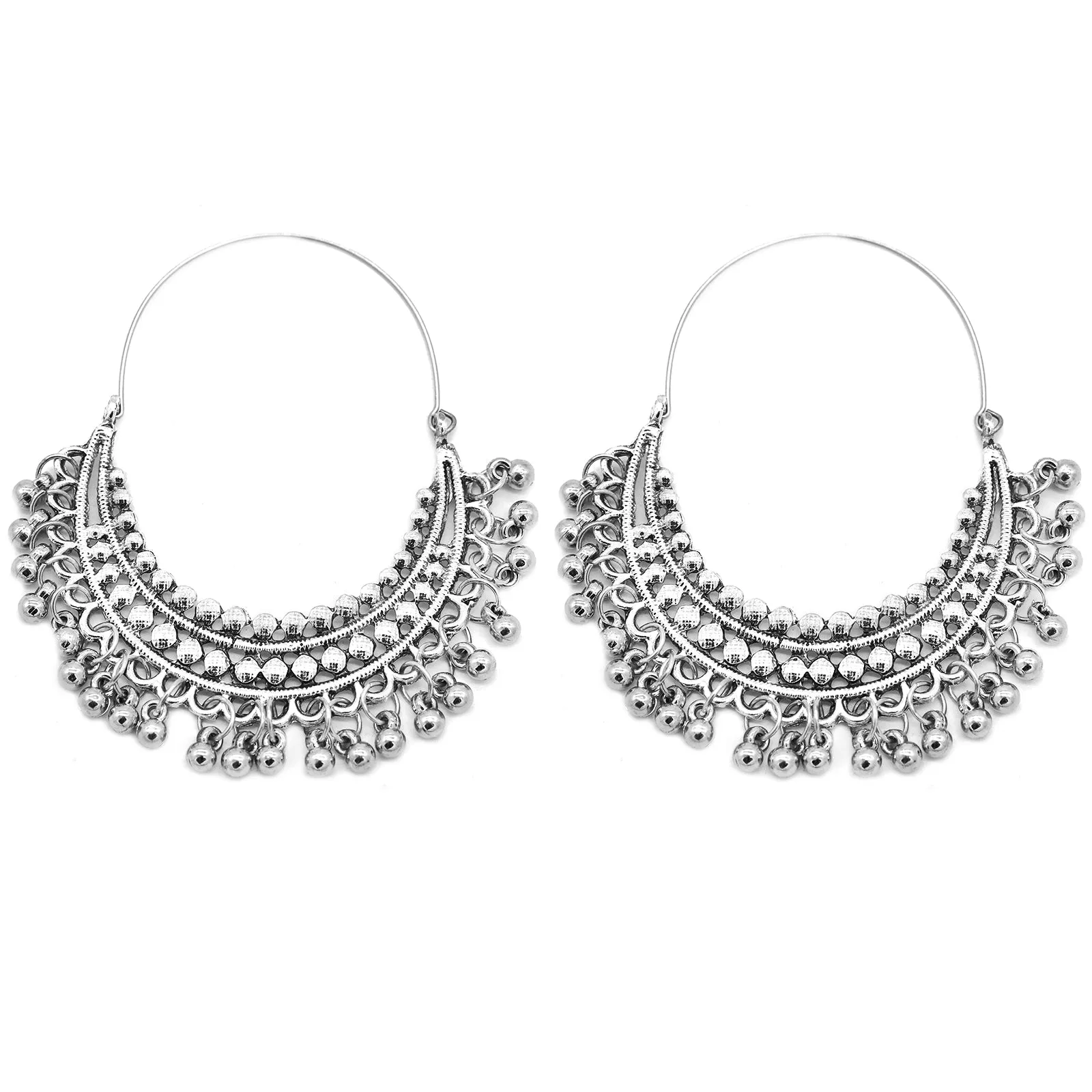 Teejh Monal Metallic Silver Oxidized Gift Set