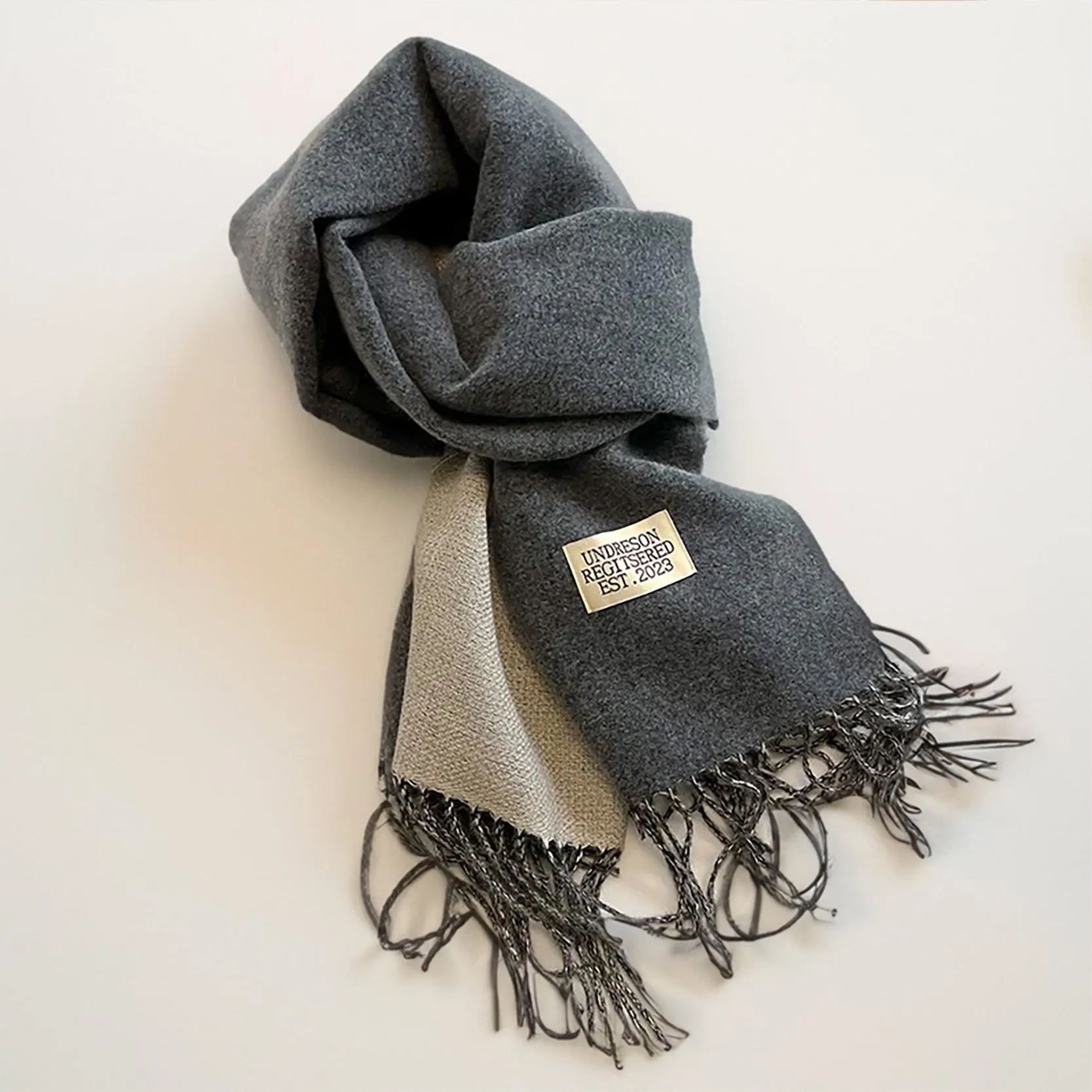 Touch of Cashmere Reversible Solid Colours Scarves Shawl Wrap