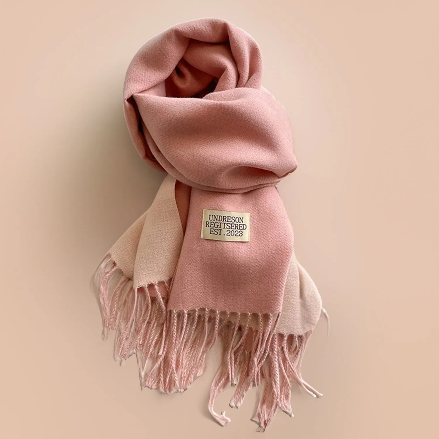 Touch of Cashmere Reversible Solid Colours Scarves Shawl Wrap