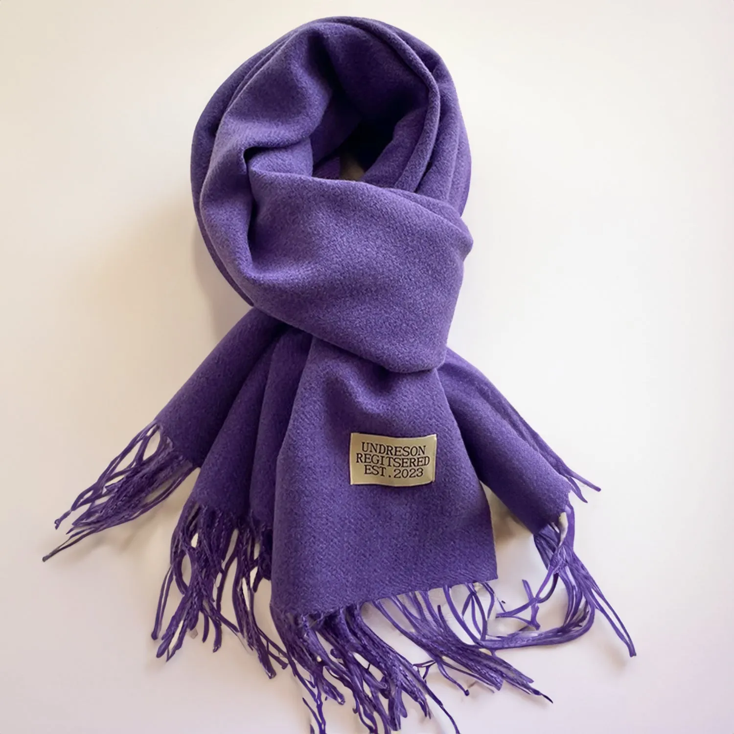 Touch of Cashmere Reversible Solid Colours Scarves Shawl Wrap