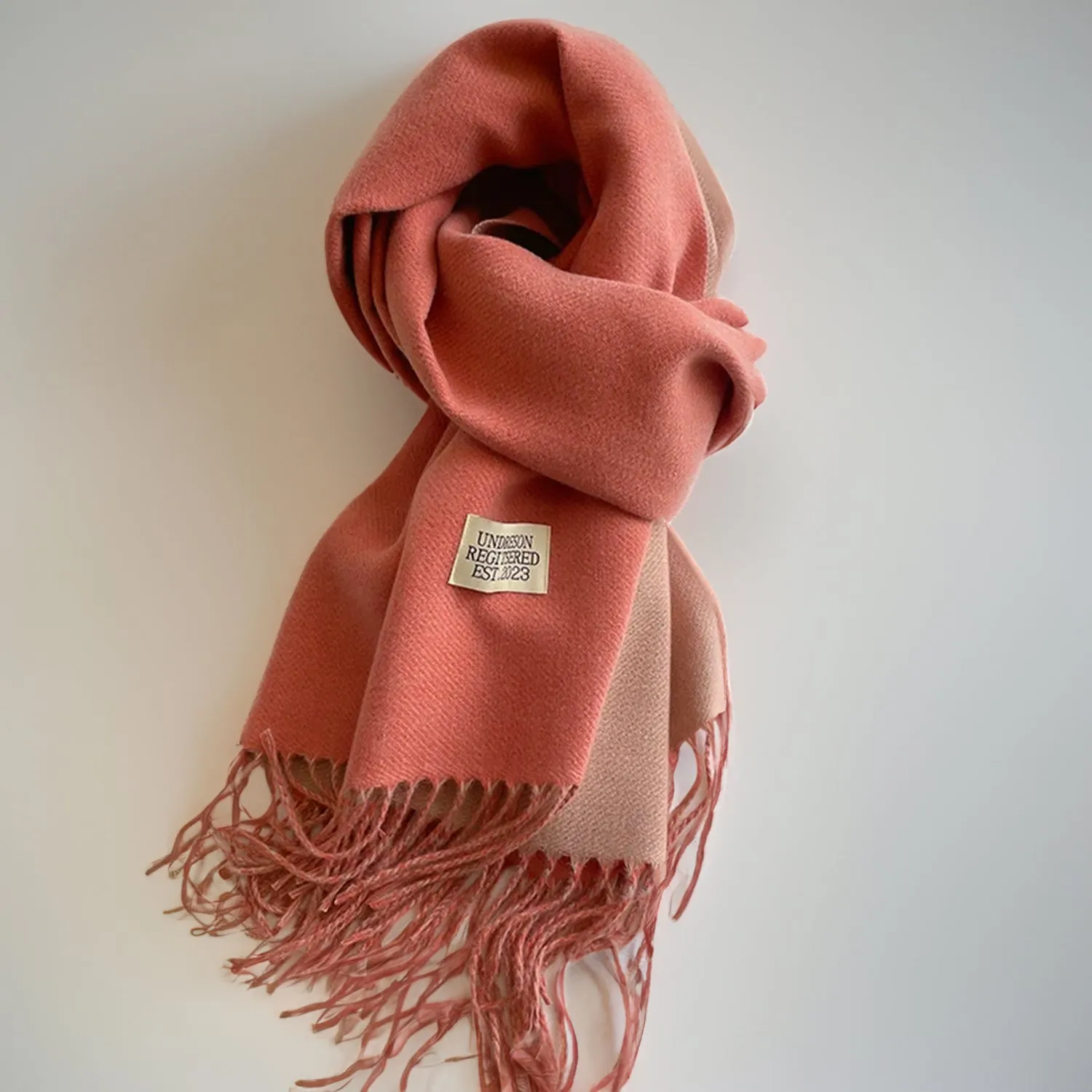 Touch of Cashmere Reversible Solid Colours Scarves Shawl Wrap