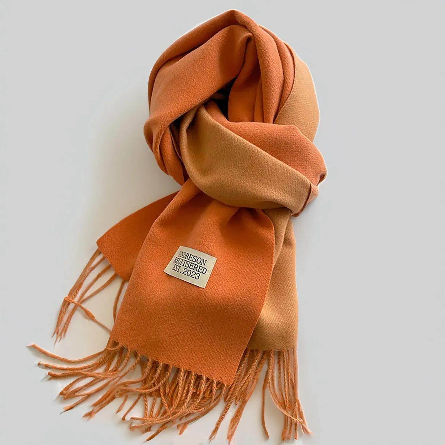 Touch of Cashmere Reversible Solid Colours Scarves Shawl Wrap