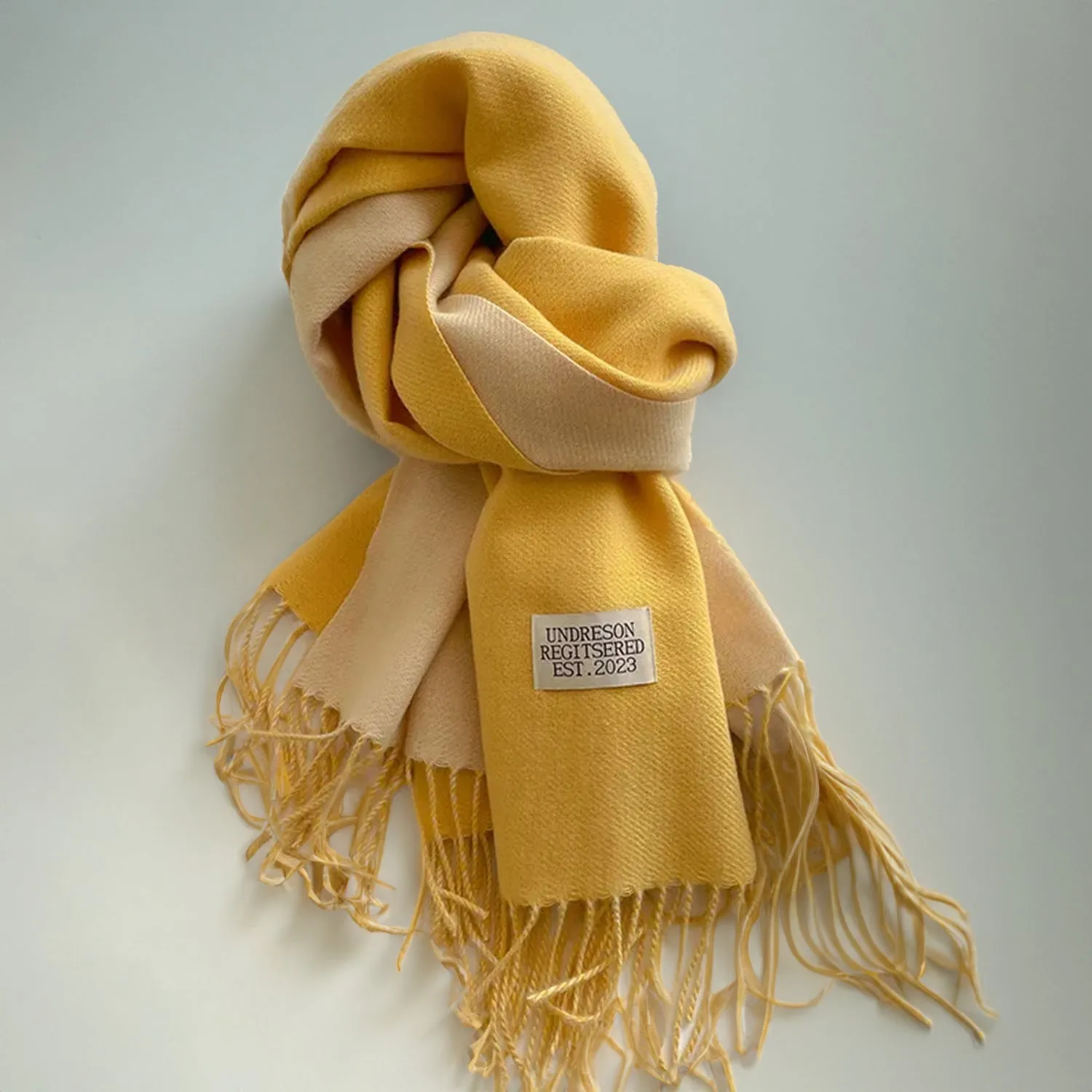 Touch of Cashmere Reversible Solid Colours Scarves Shawl Wrap