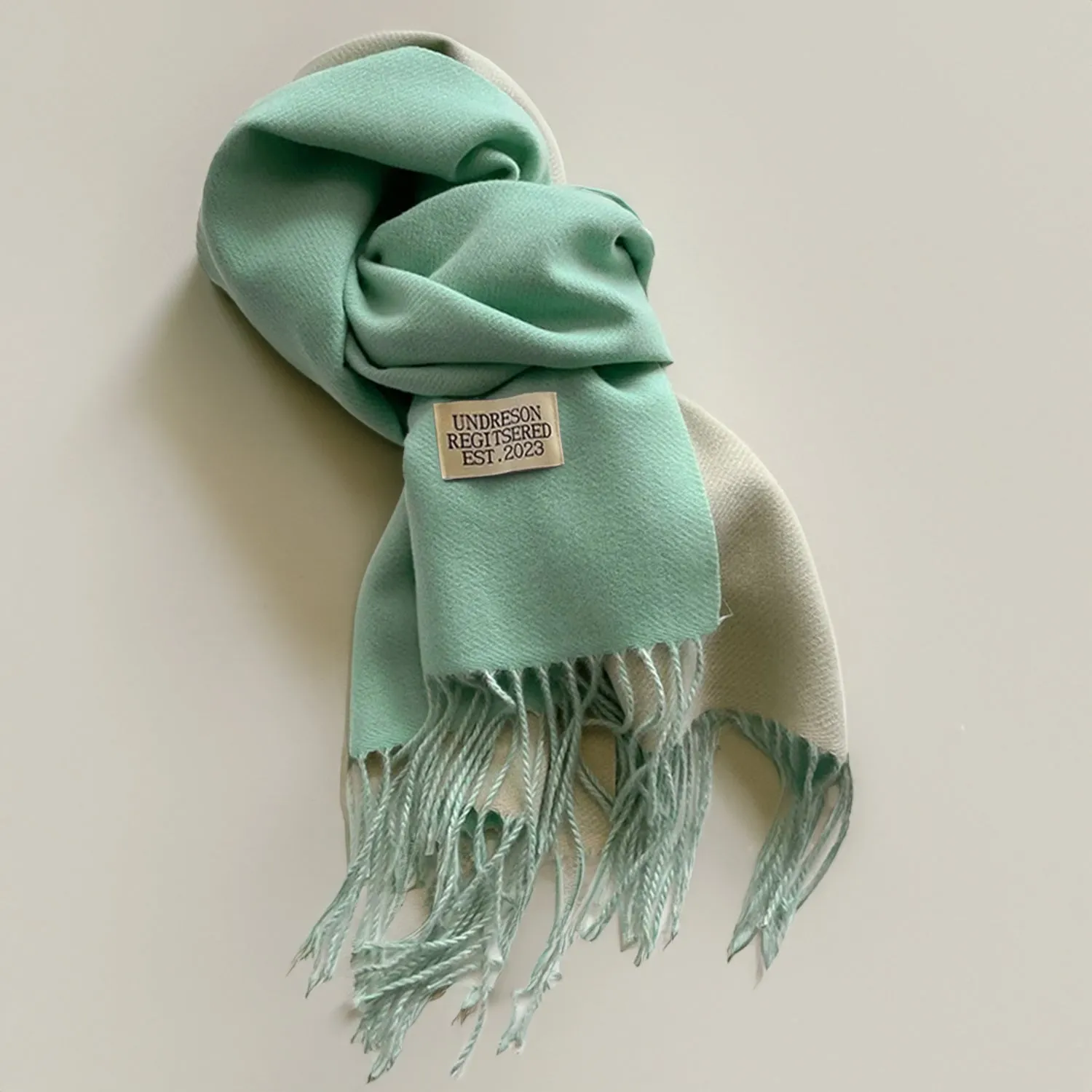 Touch of Cashmere Reversible Solid Colours Scarves Shawl Wrap