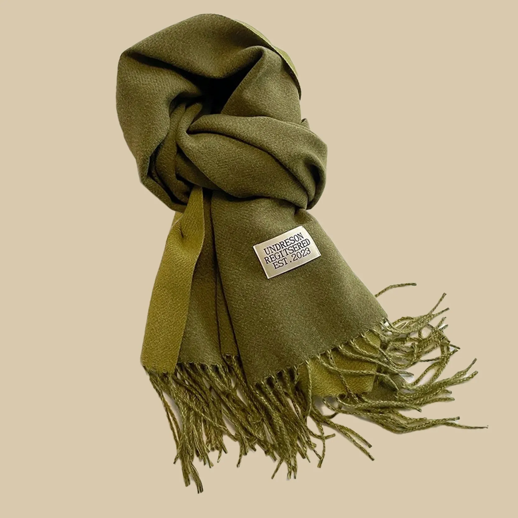 Touch of Cashmere Reversible Solid Colours Scarves Shawl Wrap