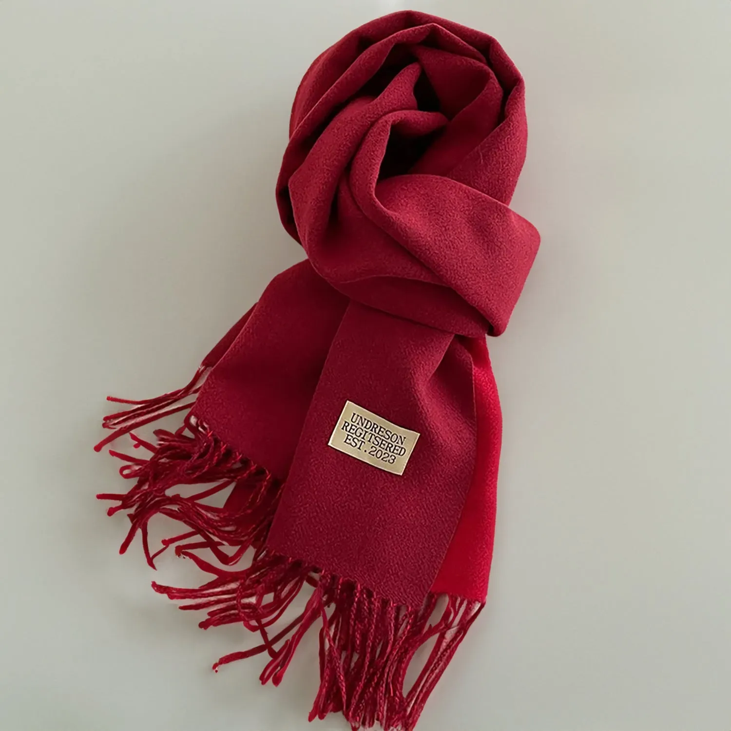 Touch of Cashmere Reversible Solid Colours Scarves Shawl Wrap