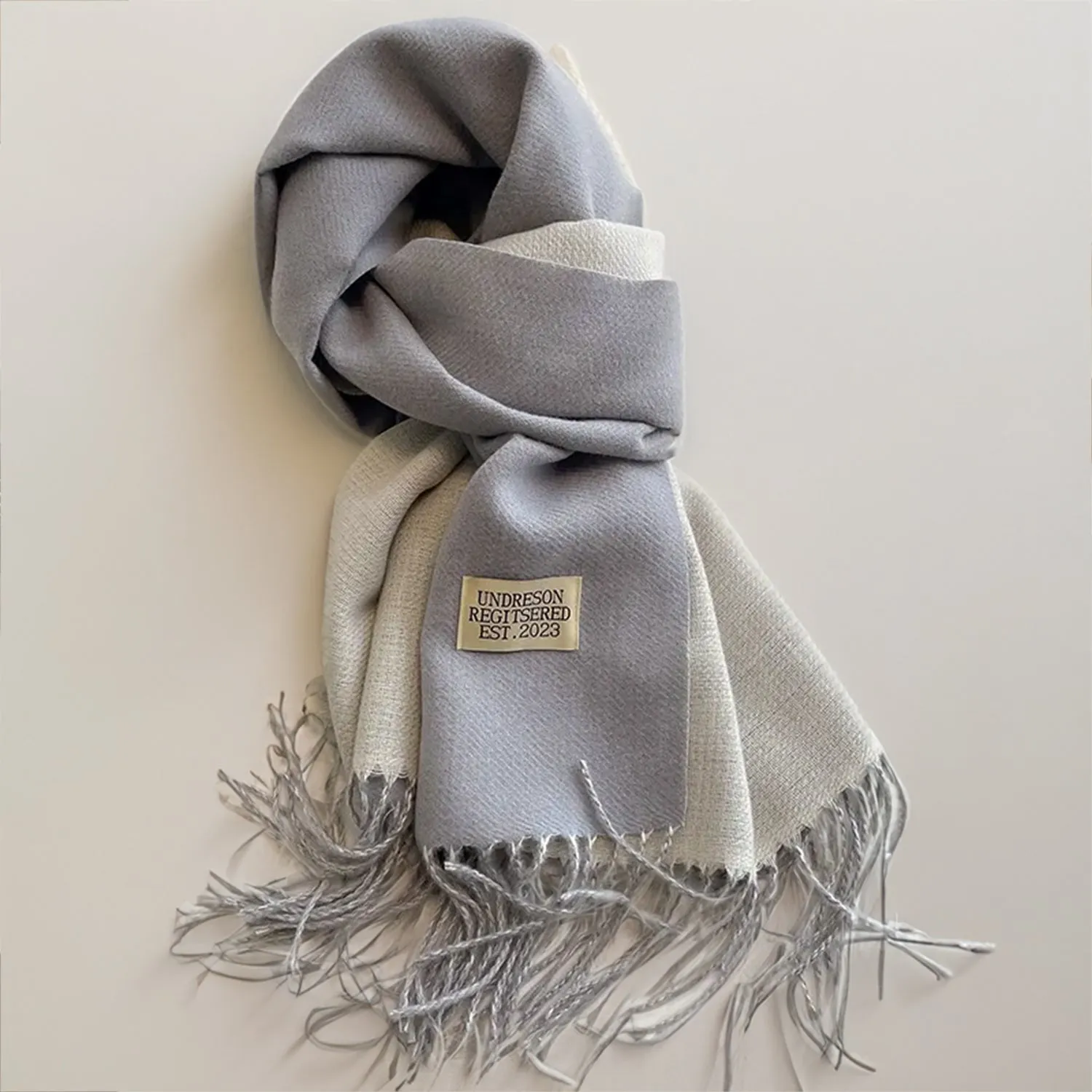 Touch of Cashmere Reversible Solid Colours Scarves Shawl Wrap